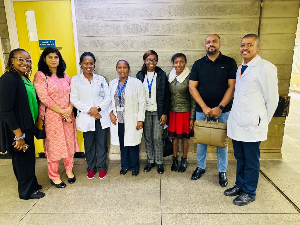 Dr. Neema Bhat visited Apollo Hospitals Information Centre Nairobi