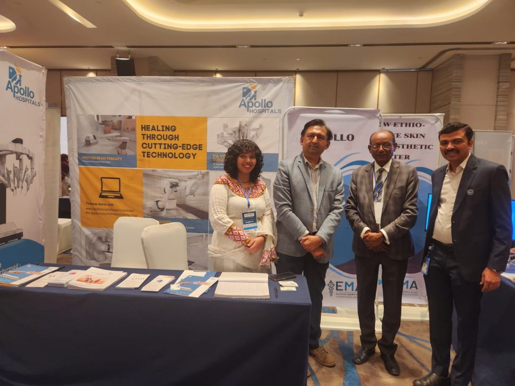 Apollo Hospitals information centre, Ethiopia participated in the 60th Ethiopia Medical Association annual conference in Addis Ababa, Ethiopia