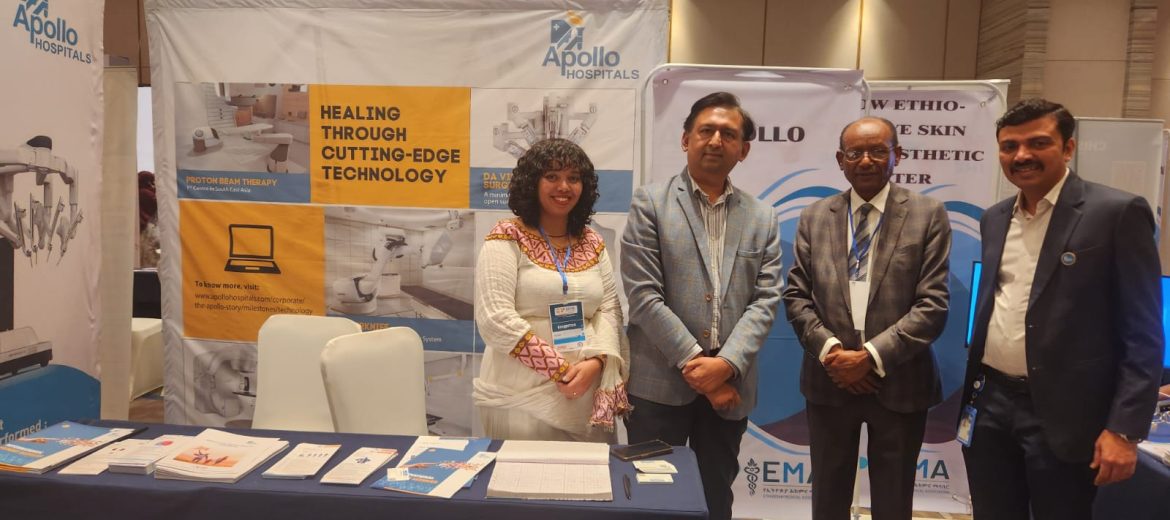 Apollo Hospitals information centre, Ethiopia participated in the 60th Ethiopia Medical Association annual conference in Addis Ababa, Ethiopia