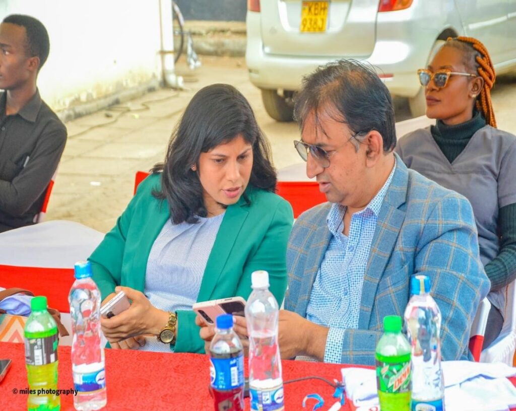 Apollo Hospitals Bangalore Leads Kisumu Medical Camp discussing doctors