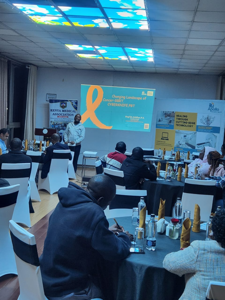 Apollo Hospitals & KMA Nakuru Host CME on Advanced Cancer Care with Dr. Sridhar P. S.
